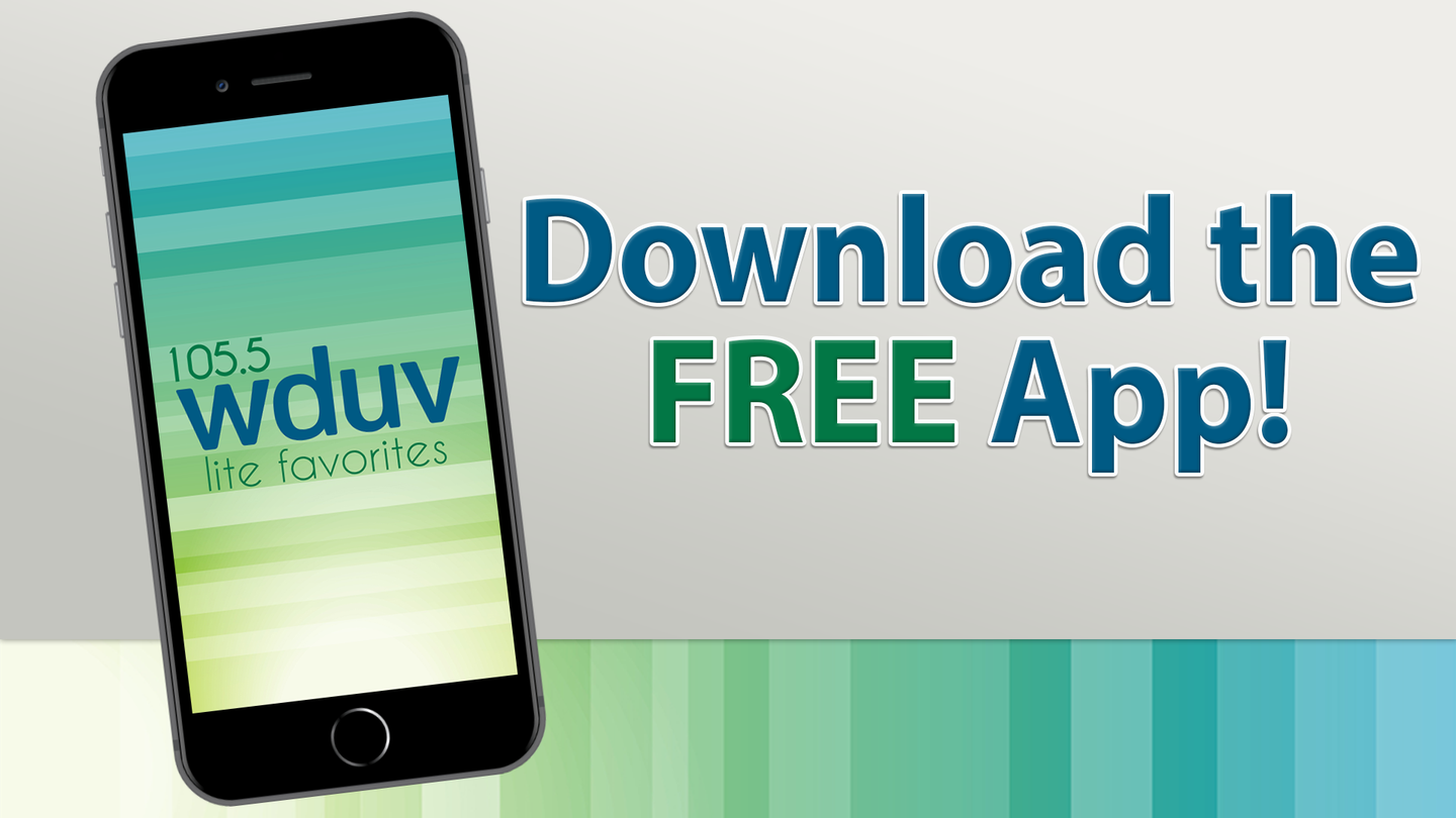 Download the FREE WDUV 105.5 The Dove App!