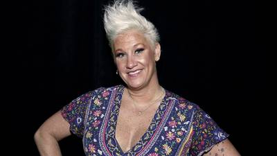 Anne Burrell Is A Blushing Bride
