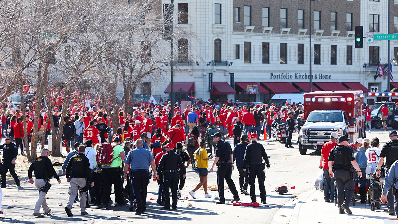Kansas City Super Bowl parade shooting 3 charged with firearms