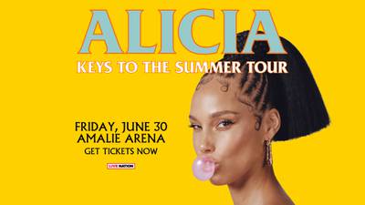 ALICIA - KEYS TO THE SUMMER TOUR