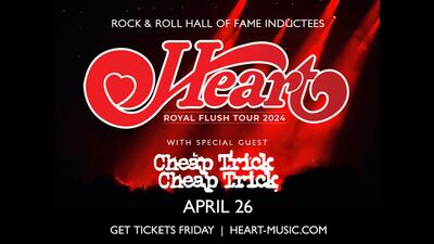 Heart with special guest Cheap Trick