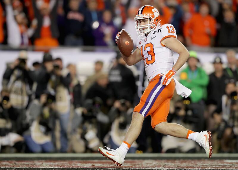 2017 CFP National Championship Clemson Tigers Alabama Crimson Tide