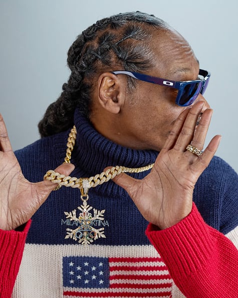 Snoop Dogg at the Olympics in Milan
