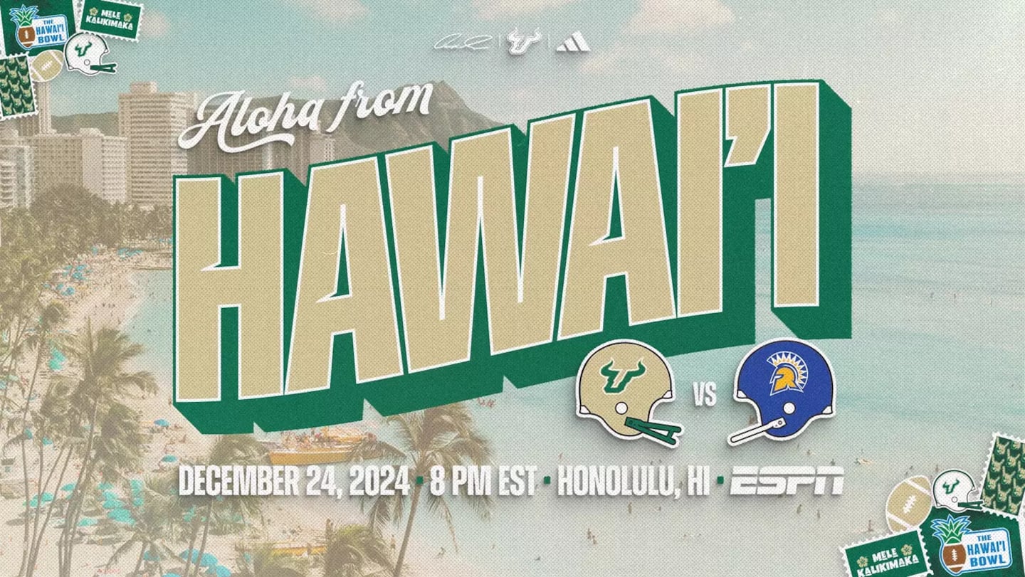 WHPT 102.5 The Bone USF Football San Jose State The Hawai‘i Bowl